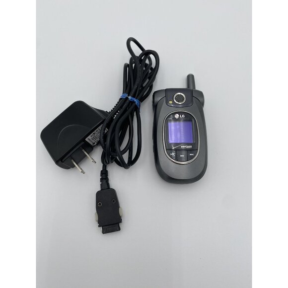Verizon LG Flip Phone cell phone with charger - Picture 1 of 6